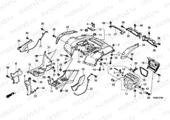 F-27 REAR FENDER