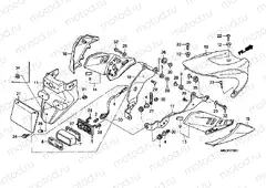 F-27 REAR FENDER (CBR1000RR4 / 5)