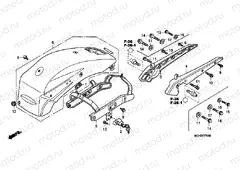 F-27 REAR FENDER / HANDLE
