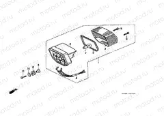 F-27 REAR LAMP