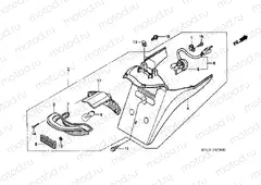 F-27 REAR LAMP (XL125V1 / 2/3/4/5/6)