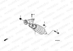 F-27 REAR SHOCK ABSORBER