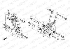 F-27 REAR SHOCK ABSORBER