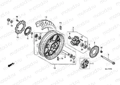 F-27 REAR WHEEL