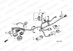 F-27 WIRING HARNESS / IGNITION COIL