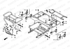 F-28-1 TRUNK HOLDER (TRX200D)