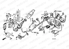 F-28-1 WIRE HARNESS (FES1257/A7)(FES1507/A7)