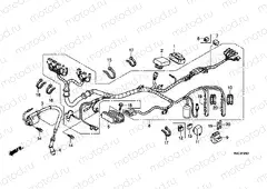F-28-1 WIRING HARNESS (GLH125SH)