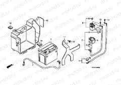 F-28 BATTERY (XL125V1 / 2/3/4/5/6)