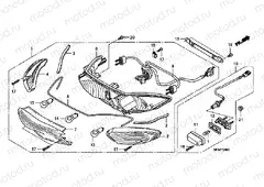 F-28 REAR COMBINATION LAMP