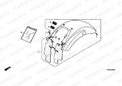 F-28 REAR FENDER