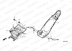 F-28 REAR FENDER