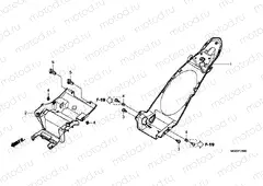 F-28 REAR FENDER