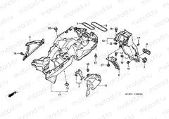 F-28 REAR FENDER
