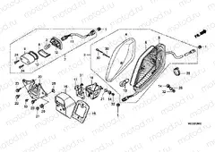 F-28 REAR LAMP
