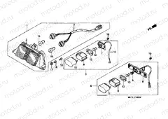 F-28 REAR LAMP