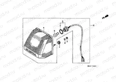 F-28 REAR LAMP