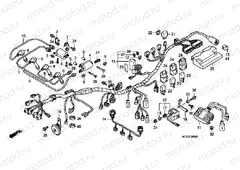 F-28 WIRING HARNESS