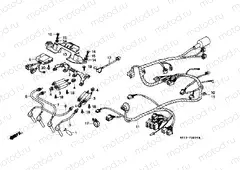 F-28 WIRING HARNESS