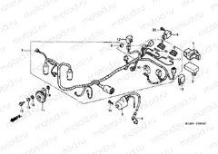 F-28 WIRING HARNESS