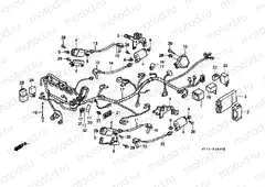 F-28 WIRING HARNESS (VFR750FL / FM / FN / FP)