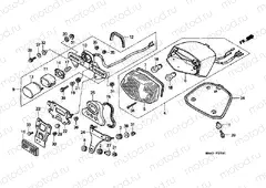 F-29-1 REAR LAMP (VT1100C2-CM / 2CM)