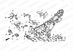 F-29 FRAME HOUSING (CGR125SH5)