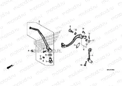 F-29 PEDAL / KICK STARTER ARM