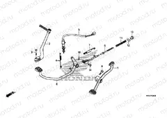 F-29 PEDAL / PUSHING ARM LEVER