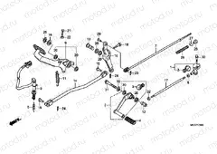 F-29 PEDAL (VT750C2B / C2S / CS-E, ED, 3E, 2ED / C / CA)
