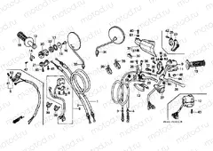 F-3-1 HANDLE LEVER / SWITCH / CABLE