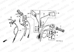 F-3-1 HANDLE LEVER / SWITCH / CABLE (C50SP / C50ST)