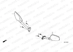 F-3-1 MIRROR CBR650RA
