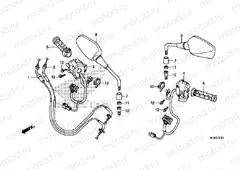 F-3-1 SWITCH / CABLE (NC700SD / 750SD)