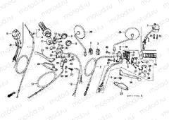 F-3-1 SWITCH / CABLE (XL125SD / F / H / L)