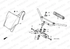 F-3-1 TIE ROD TUBE / UPPER AXLE (CR250R4-7) buy cheap online
