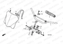 F-3-2 TIE ROD PIPE / UPPER AXLE (CRF450R8) buy cheap online