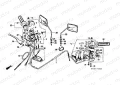 F-3 CABLE / HANDLE LEVER / SWITCH