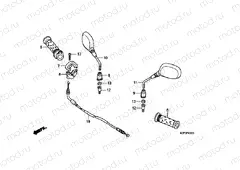 F-3 CABLE / MIRROR