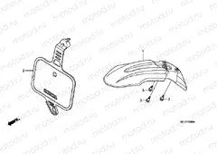 F-3 FRONT FENDER