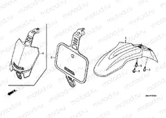 F-3 FRONT FENDER