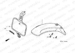 F-3 FRONT FENDER