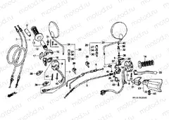F-3 HANDLE LEVER / SWITCH / CABLE