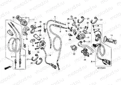 F-3 HANDLE LEVER / SWITCH / CABLE