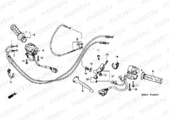 F-3 HANDLE LEVER / SWITCH / CABLE