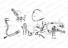 F-3 HANDLE LEVER / SWITCH / CABLE