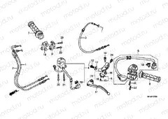 F-3 HANDLE LEVER / SWITCH / CABLE
