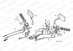 F-3 HANDLE LEVER / SWITCH / CABLE