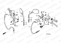 F-3 HANDLE LEVER / SWITCH / CABLE