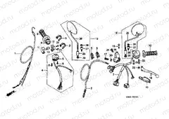 F-3 HANDLE LEVER / SWITCH / CABLE